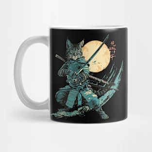 samurai cat Mug